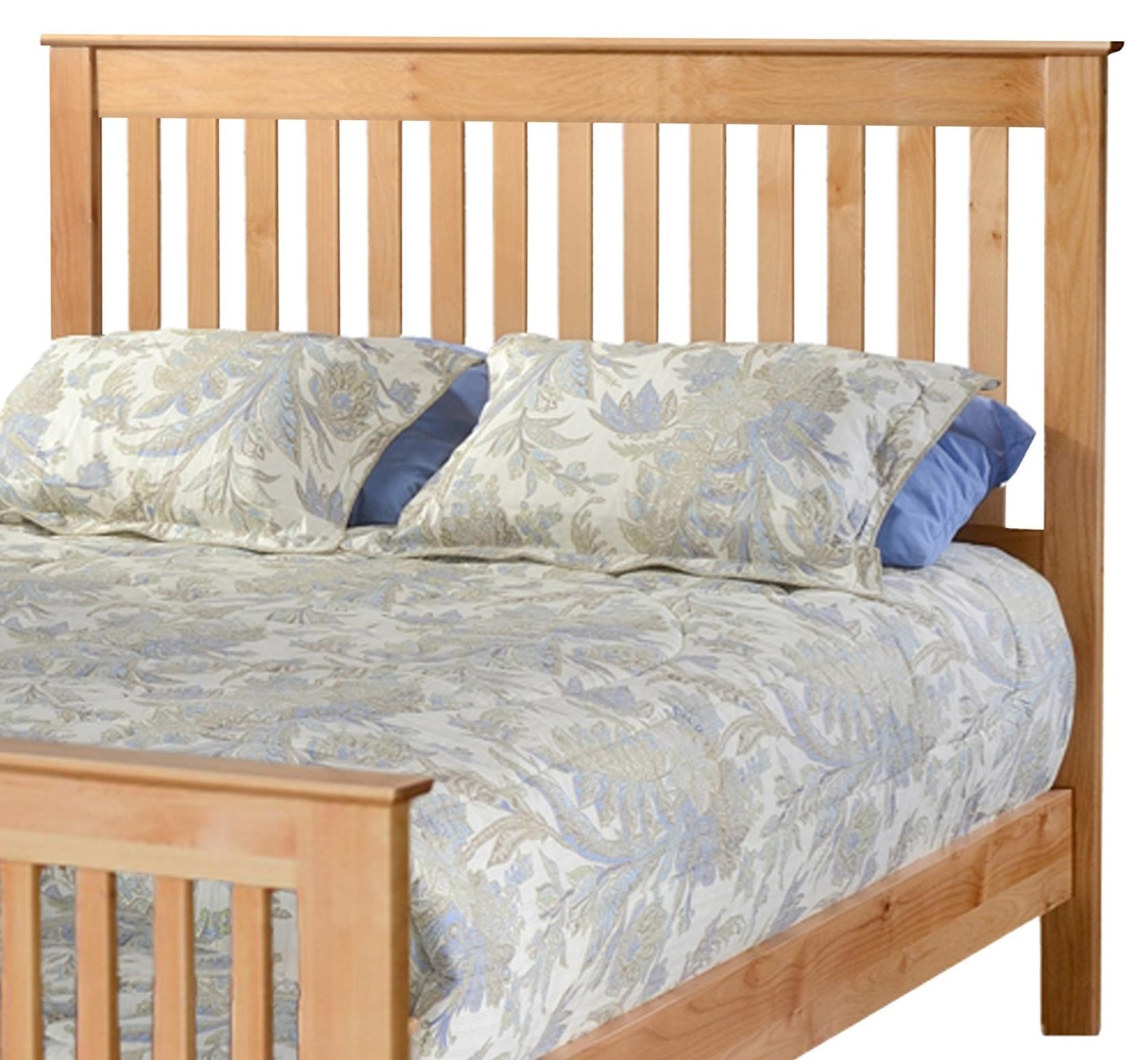 Shaker Bedroom King Slat Headboard Only Sadler's Home Furnishings